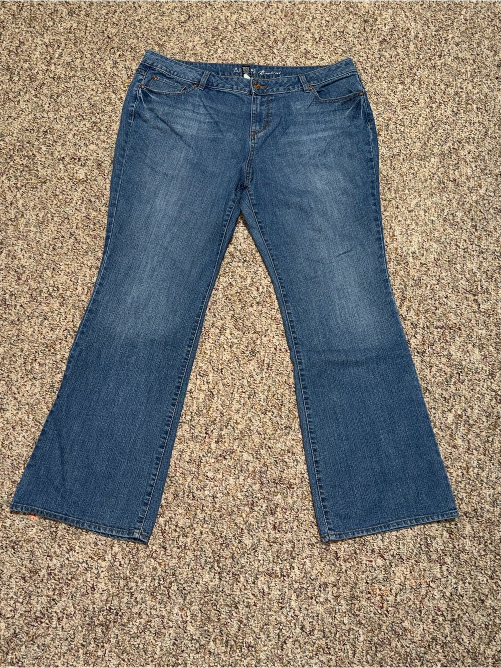 Women's plus size 18 Apt 9 Blue Denim Bootcut Jeans